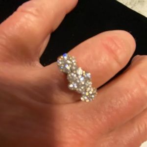 14K yellow gold 1.00 ct. diamond ring